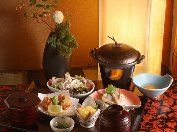 Purebred Nagoya Cochin hot-pot course