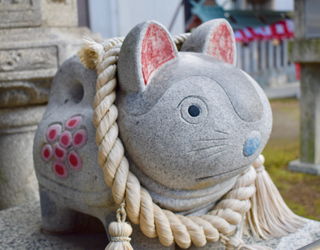 大井神社　犬