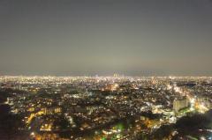 東山スカイタワー　外観（夜）