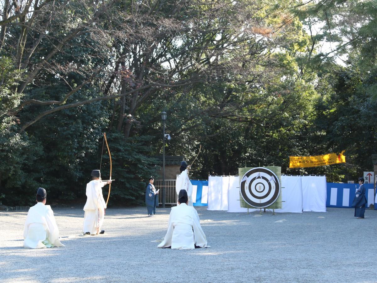 熱田神宮 初えびす 歩射神事ほか 公式 名古屋市観光情報 名古屋コンシェルジュ