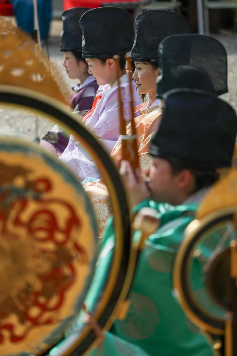 富部神社観桜祭②