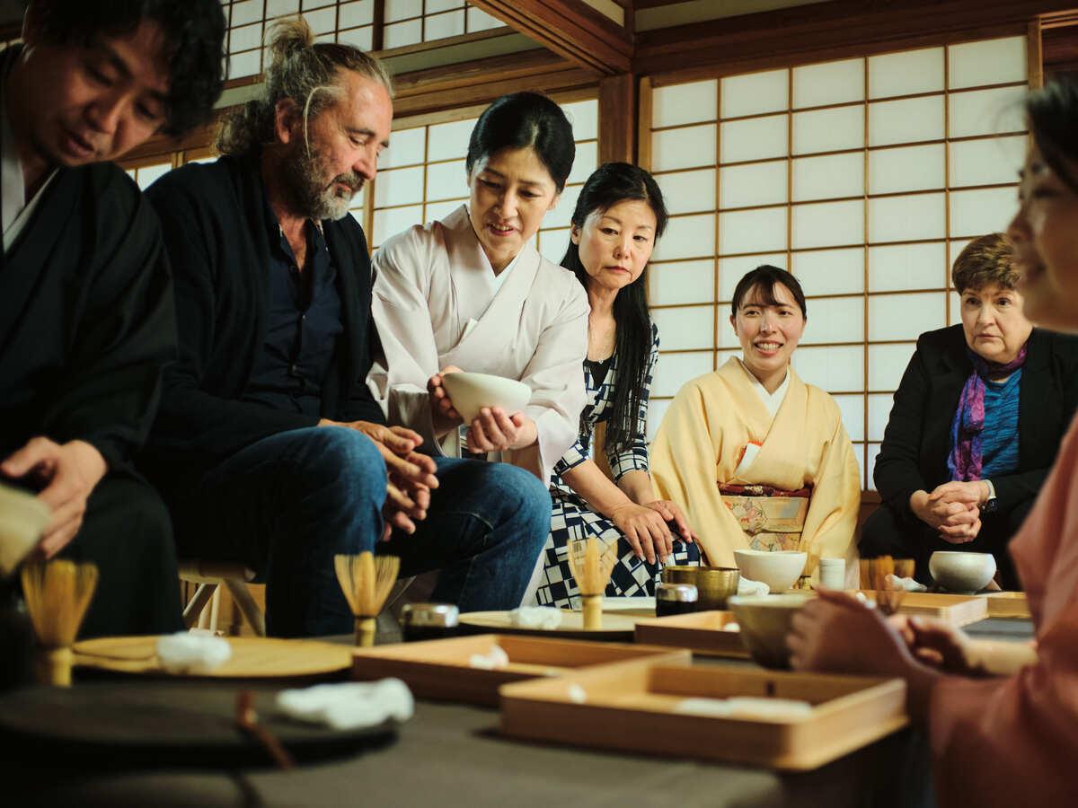 Authentic Japanese Tea Ceremony within the Historical tearoom of Nagoya ...