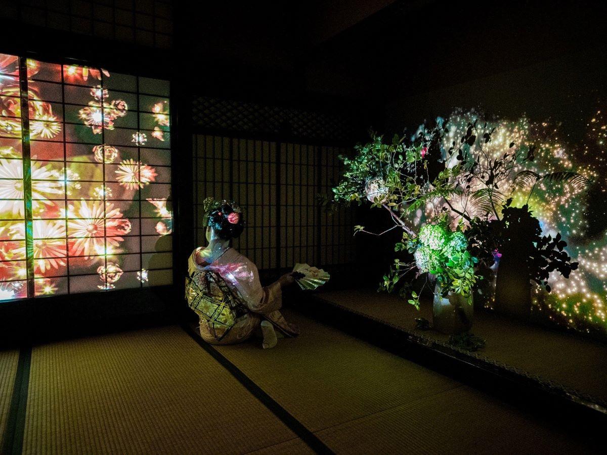 愛知県指定有形文化財 伊藤家住宅 × 花とデジタルアートの祭典④