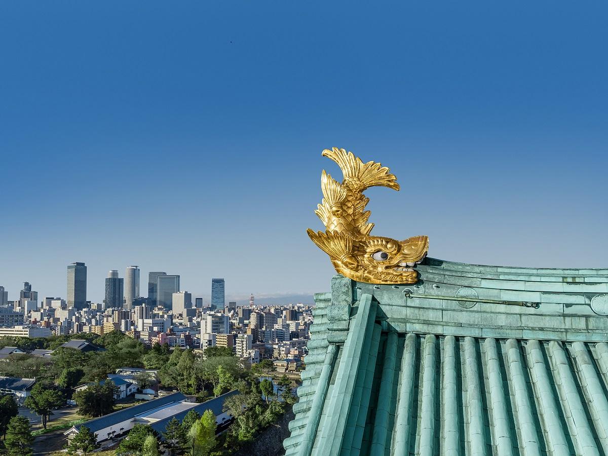 名古屋城金鯱展の金シャチ