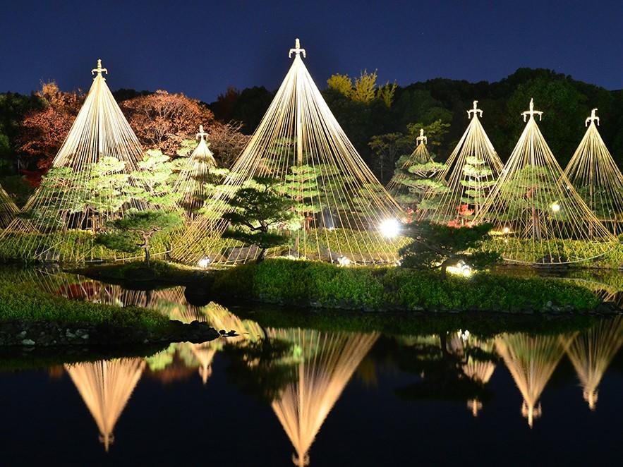 白鳥庭園 紅葉ライトアップ 公式 名古屋市観光情報 名古屋コンシェルジュ