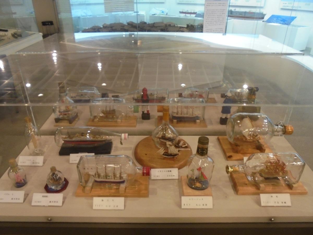 名古屋海洋博物館　ボトルシップ展