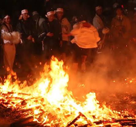 秋葉大祭 火渡り神事