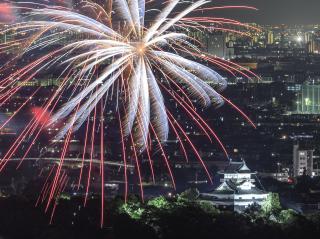 日本ライン夏まつりロングラン花火大会