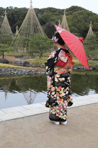 白鳥庭園 着物Day
