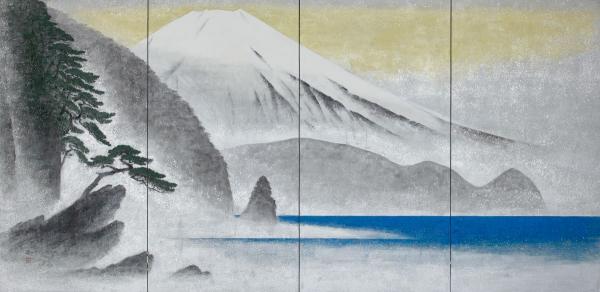 新収蔵品 小山硬《駿河懸崖》平成28年(2016)名都美術館蔵 後期展示