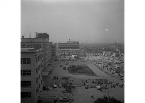 昭和30 年ごろの名古屋駅（撮影）伊東重光氏