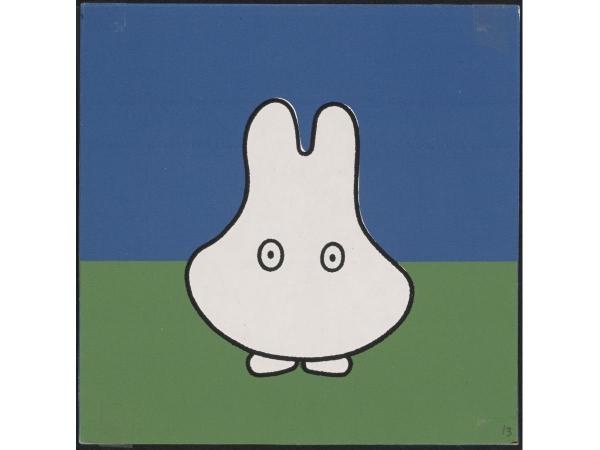 誕生65周年記念 ミッフィー展　『うさこちゃん おばけになる』印刷原稿 2001年