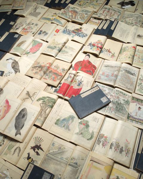 張州雑志 内藤東甫編 百冊の内(部分)江戸時代18世紀 名古屋市蓬左文庫蔵