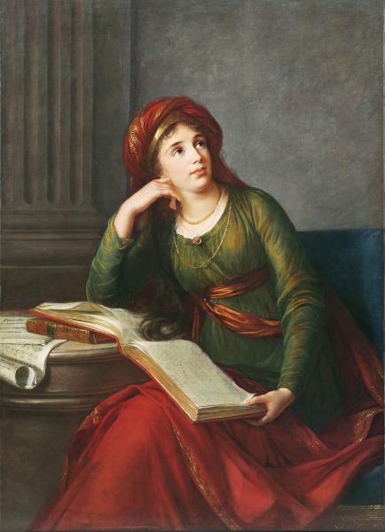 エリザベト・ルイーズ・ヴィジェ=ルブラン《エカチェリーナ・フェオドロヴナ・ドルゴロウキー皇女》1797年頃