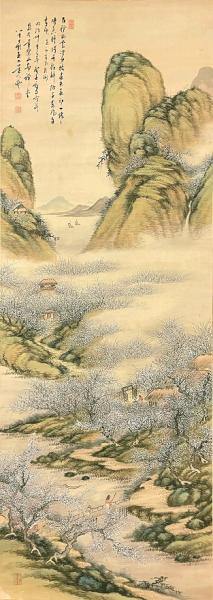 <p>梅渓詩客 田能村直入筆 明治33年 <br>展示期間:前期(9/23-11/5)</p>