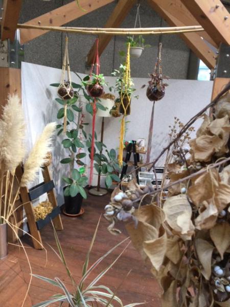 フラワーセンター企画展「枝と花~自然の中で~」