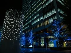 Chiếu sáng mùa đông tháp Nagoya Lucent