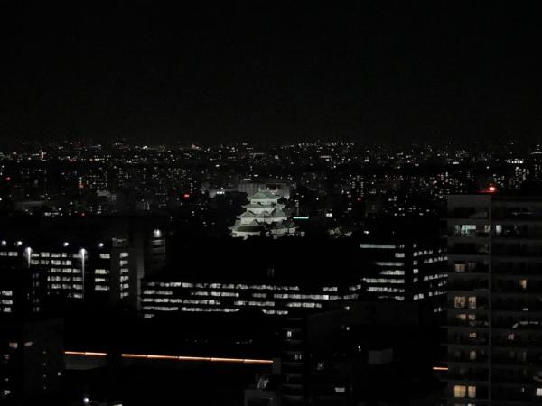 夜景（名古屋城）