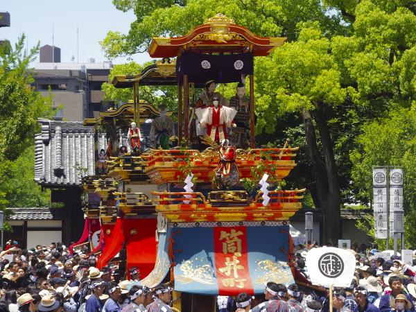 徳川園山車揃え