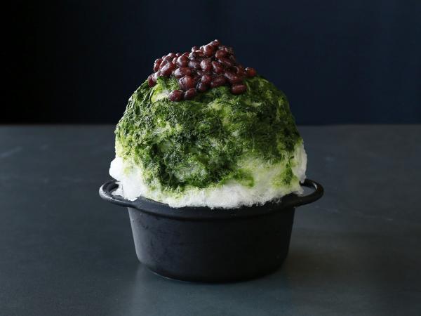 バーミキュラ氷鍋 西尾抹茶・小豆・黒糖わらび餅・ほうじ茶