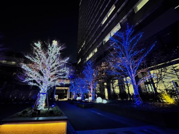 Nagoya Lucent Tower's Winter Light Display