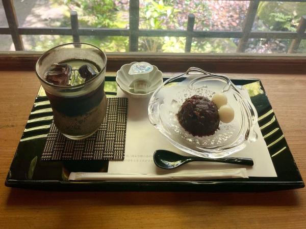 アイスコーヒー&あんこセット