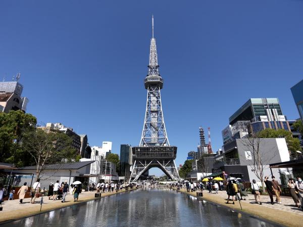 中部電力 MIRAI TOWERとミズベヒロバ