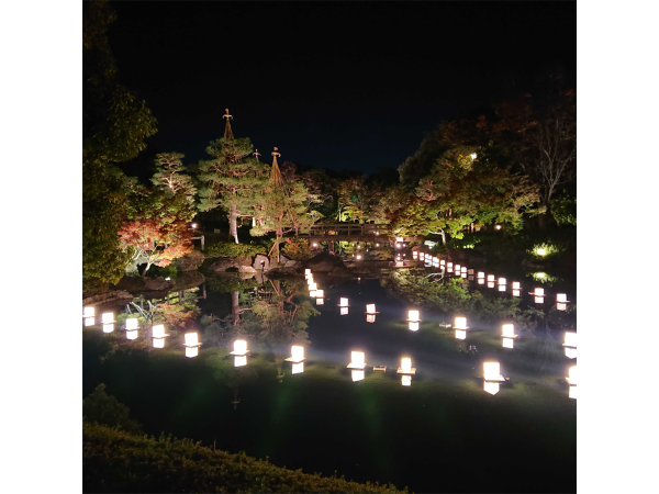 白鳥庭園の名古屋まつり