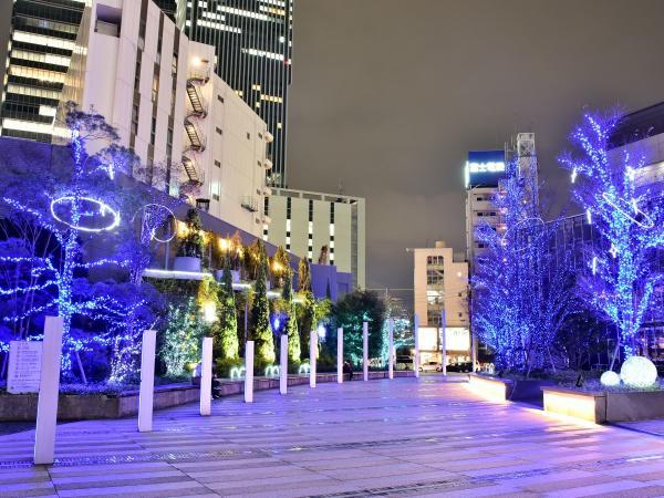 名古屋朗訊塔 冬季燈光秀