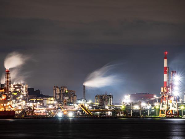 金城ふ頭中央緑地　工場夜景