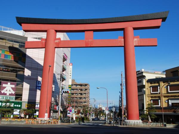 中村公園 大鳥居