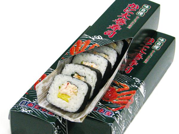 Thick crab sushi rolls