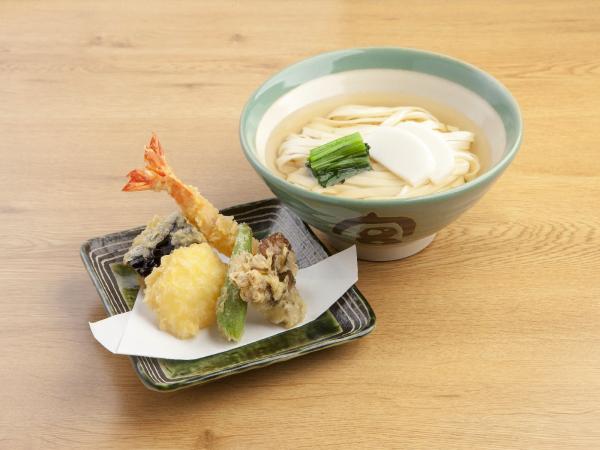 天ぷらきしめん