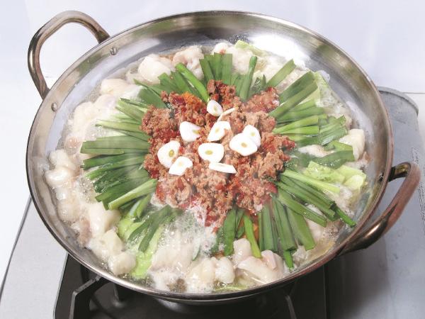 Lẩu lòng bò motsunabe (phổ biến khắp Đài Loan)
