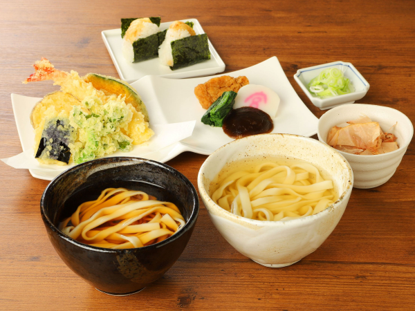 天丼ミニきしめん
