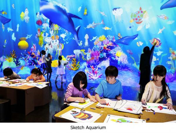 名古屋市科學館特別展「teamLab★ 學習！未來的遊樂園及與花共存的動物們」