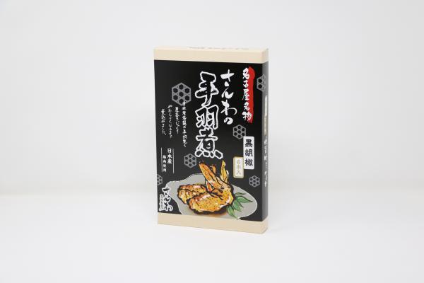 さんわの手羽煮黒胡椒6本箱画像