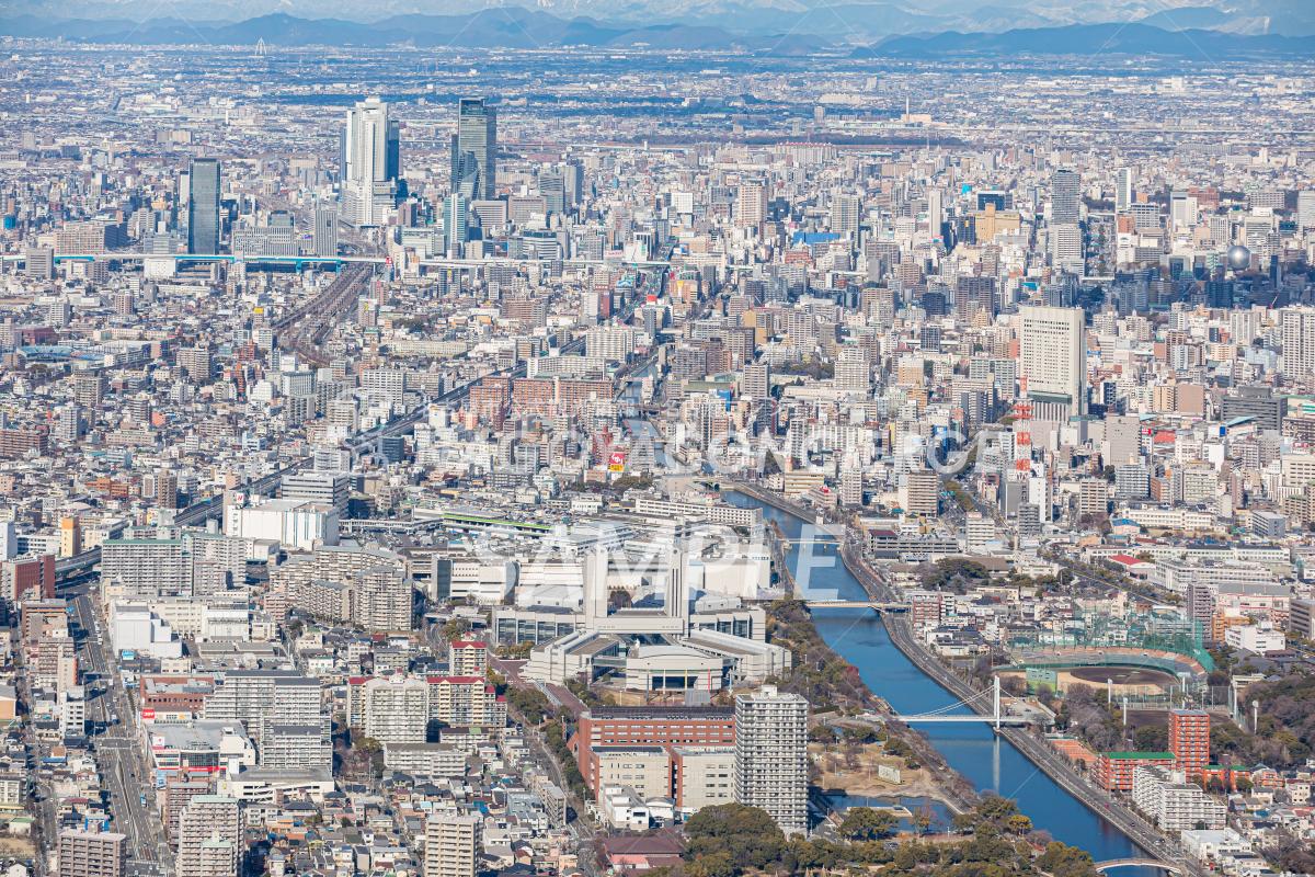 08.名古屋国際会議場　空撮3