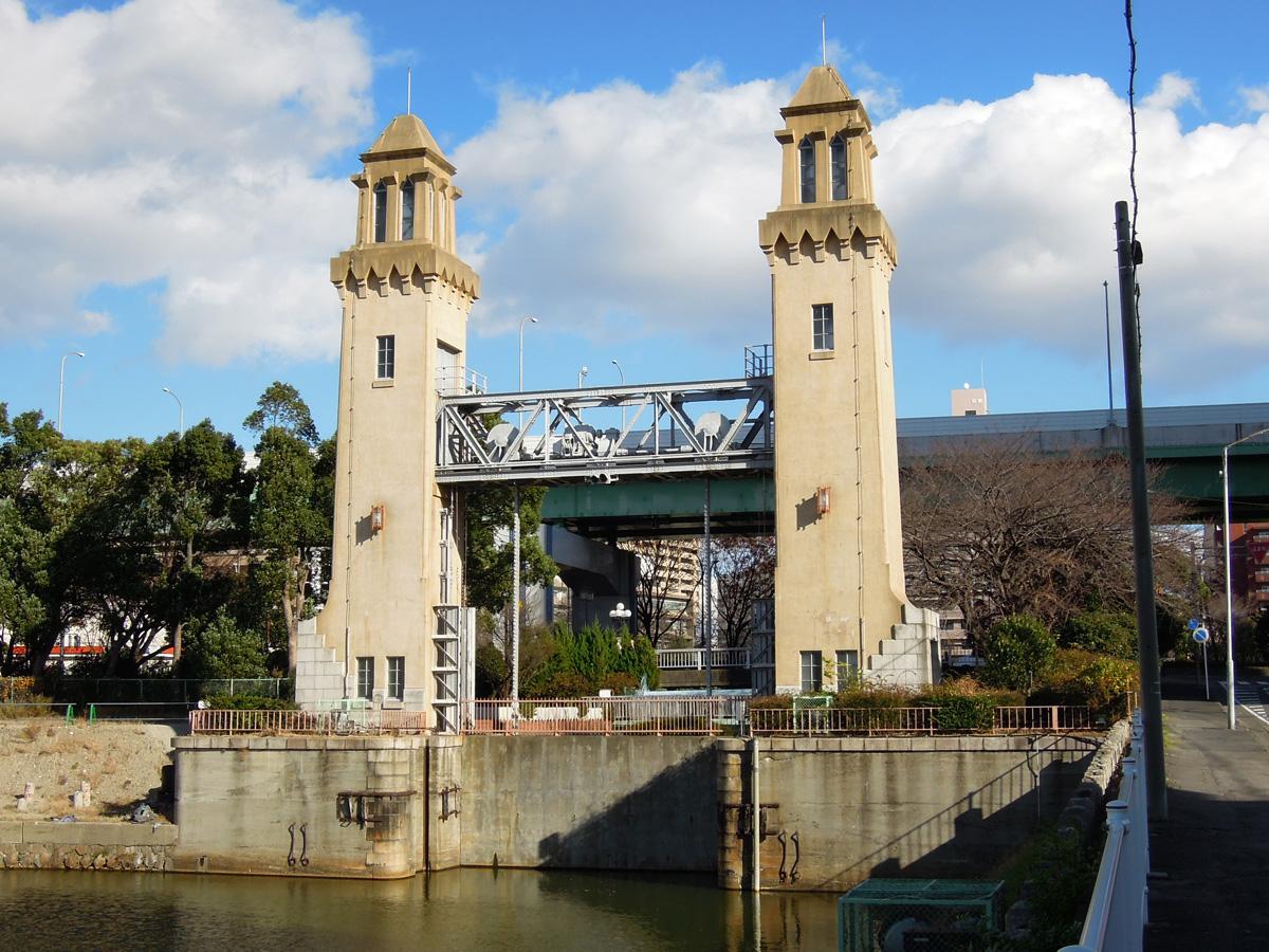 中川運河 松重閘門