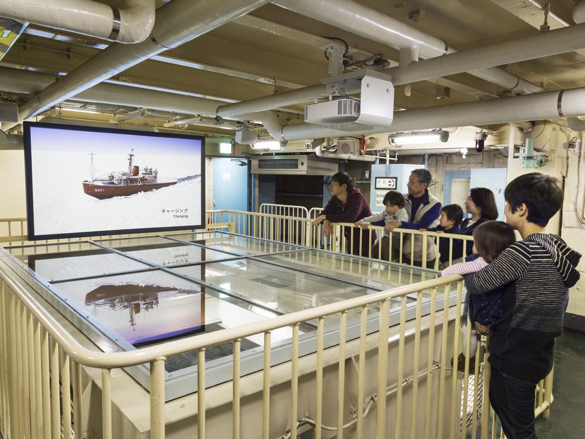 名古屋海洋博物馆，展望室，南极观测船