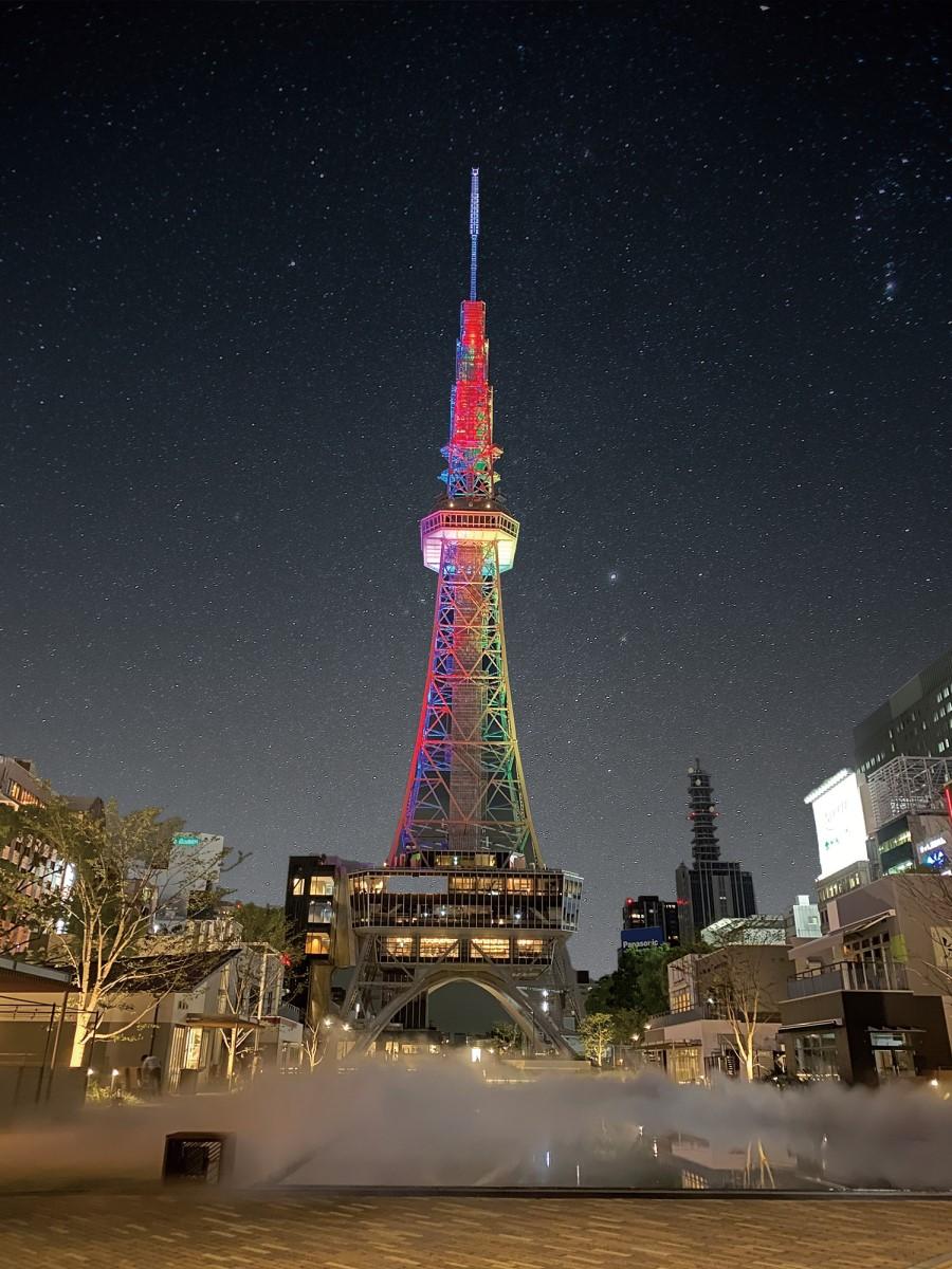 ミズベヒロバ夜景