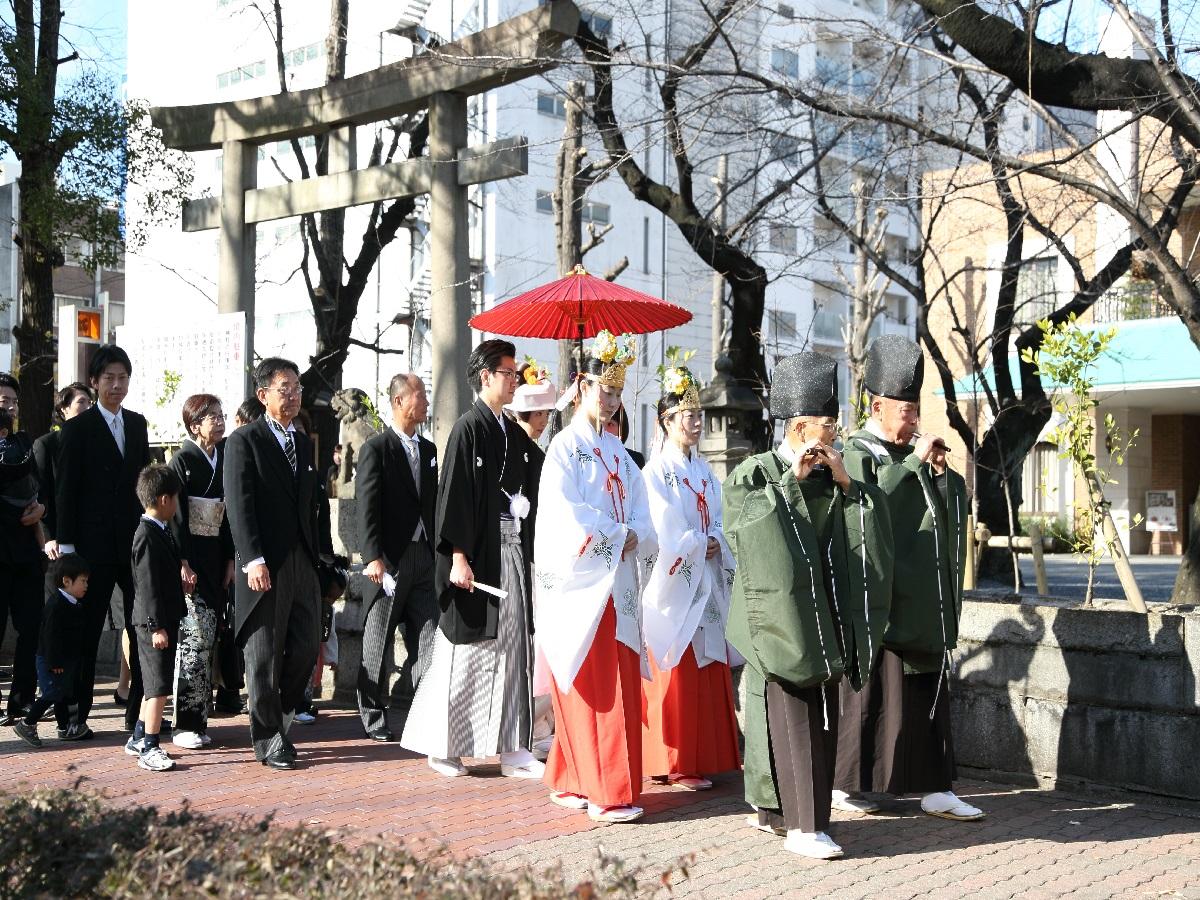 若宮八幡社　花嫁行列