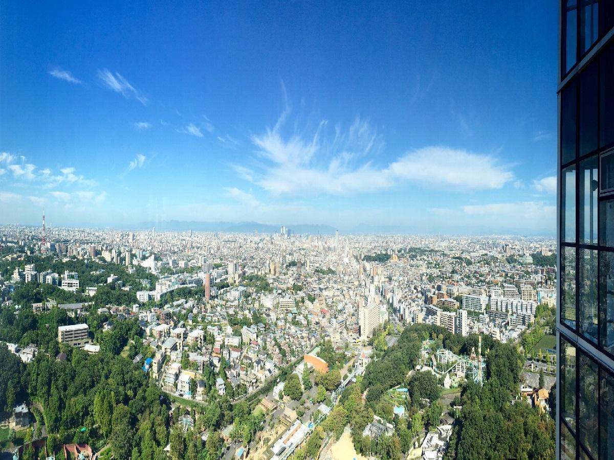 東山スカイタワー　景色(昼)