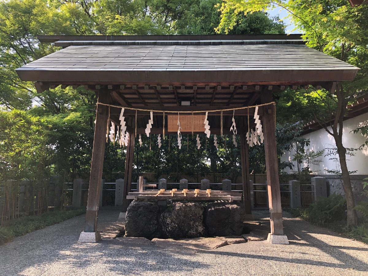 塩竃神社　手水舎