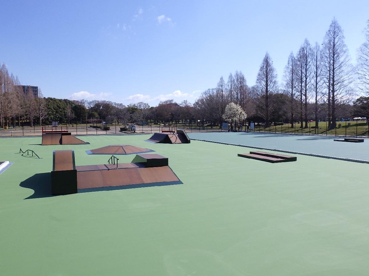 庄内緑地公園　スケートパーク