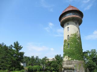 The Higashiyama Water Supply Tower.