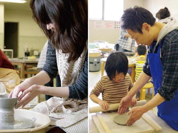 高浜市やきものの里かわら美術館 陶芸創作体験