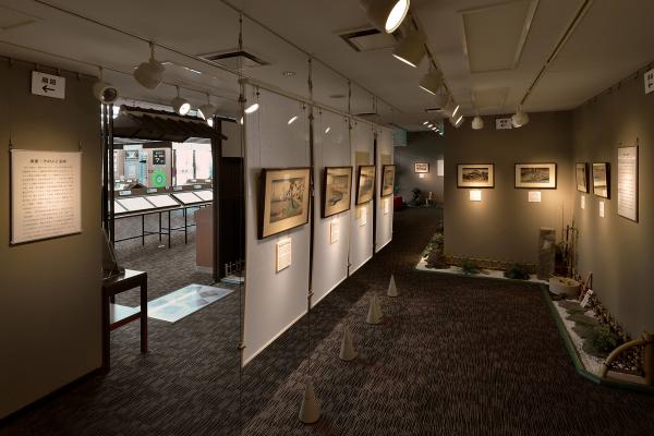 館内展示風景(浮世絵コーナー)