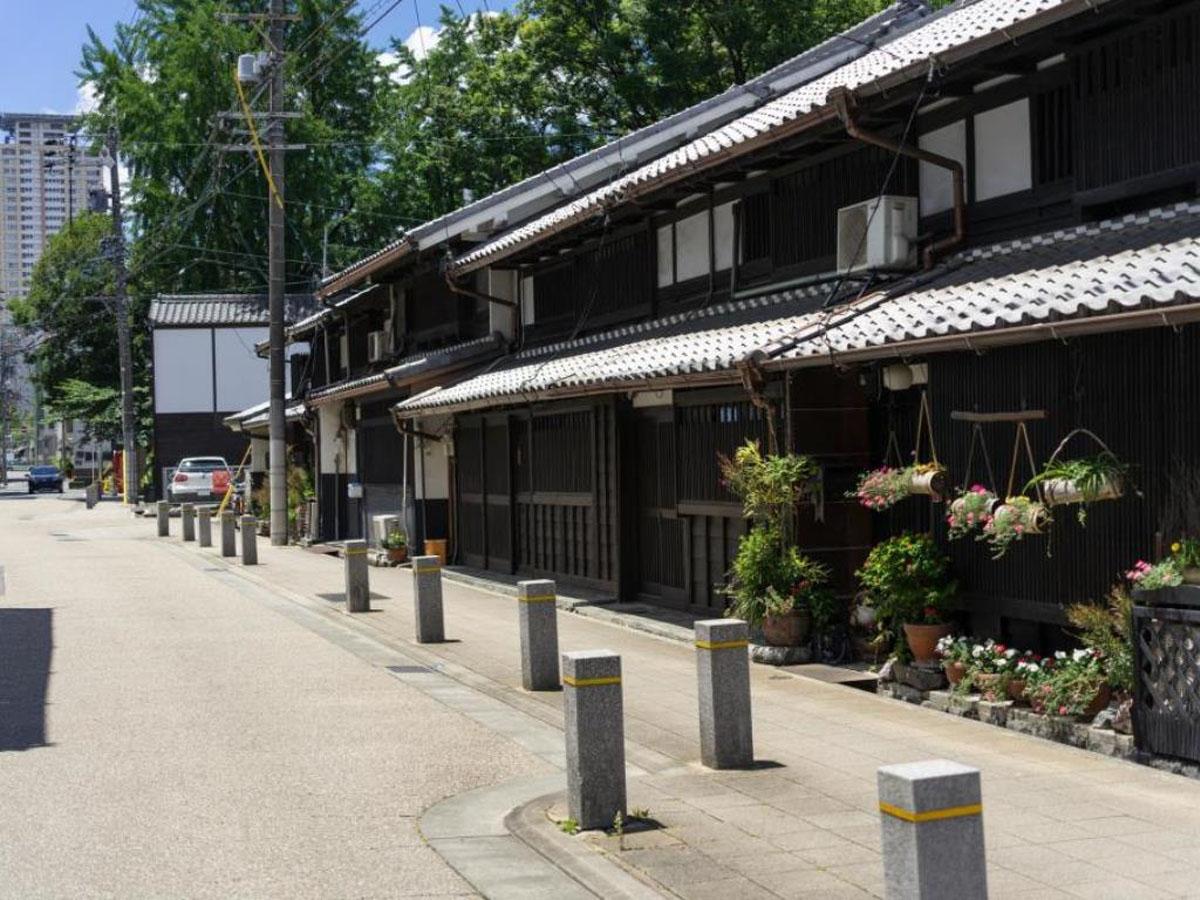 四間道の町並み