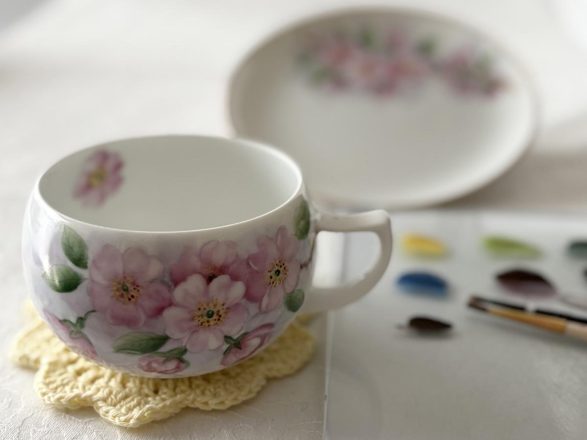 The 36th Japanese Culture Experience Workshop ≪Nagoya Pottery Painting Workshop (Oil-Based Technique)≫